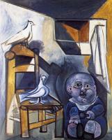 Picasso, Pablo - child with doves